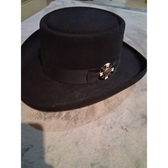 Charlie  Horse Hat xxxxx Men Black Wool Felt Western main image 10